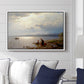 On the Banks of the Chiemsee, 1871 - Floater Framed Canvas Print