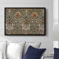 Snakeshead - Charcoal/Spice, c. 1876 - Floater Framed Canvas Print