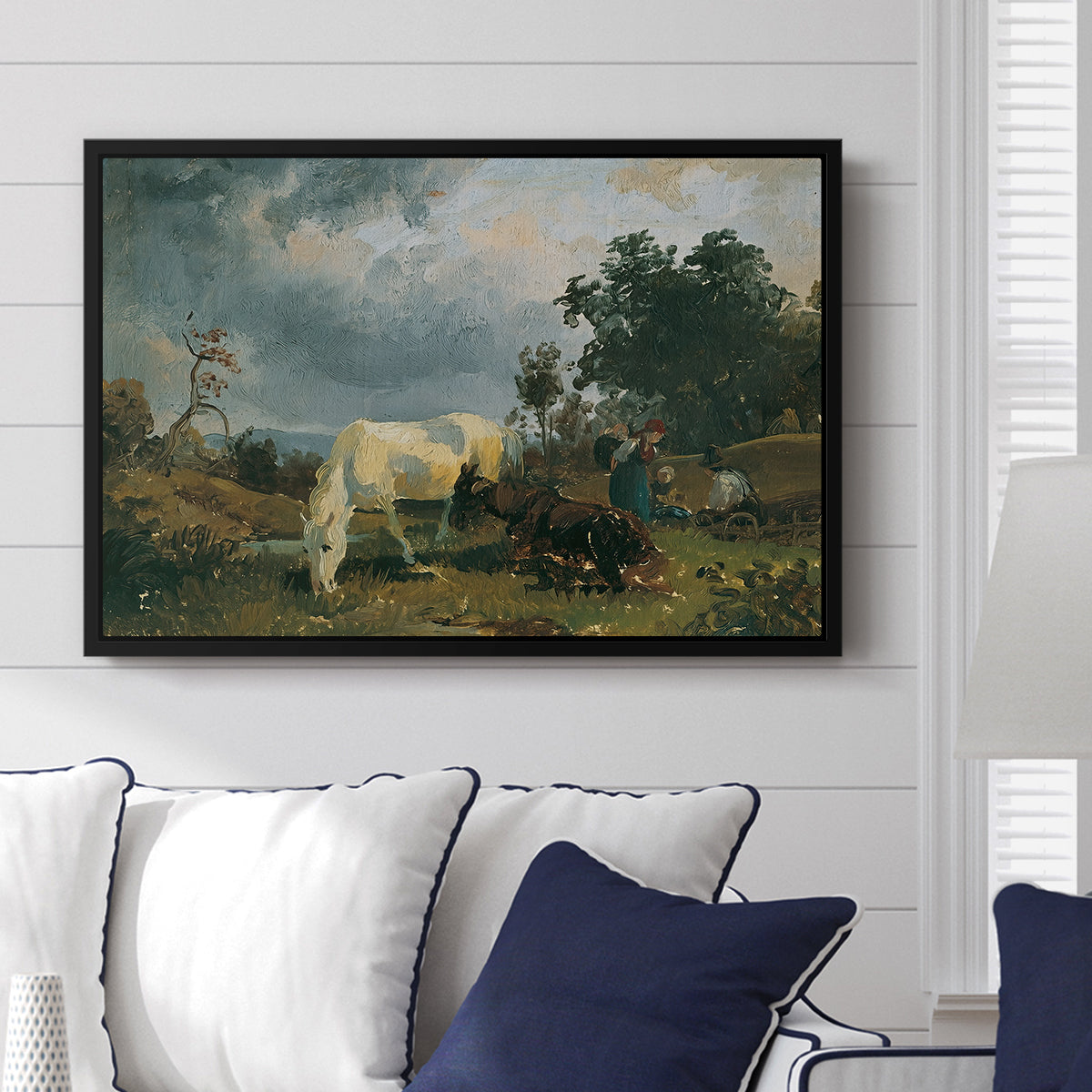 A Mold on the Heath, c. 1830 - Floater Framed Canvas Print