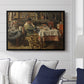 The Meal (De maaltijd), c. 1885 - Floater Framed Canvas Print