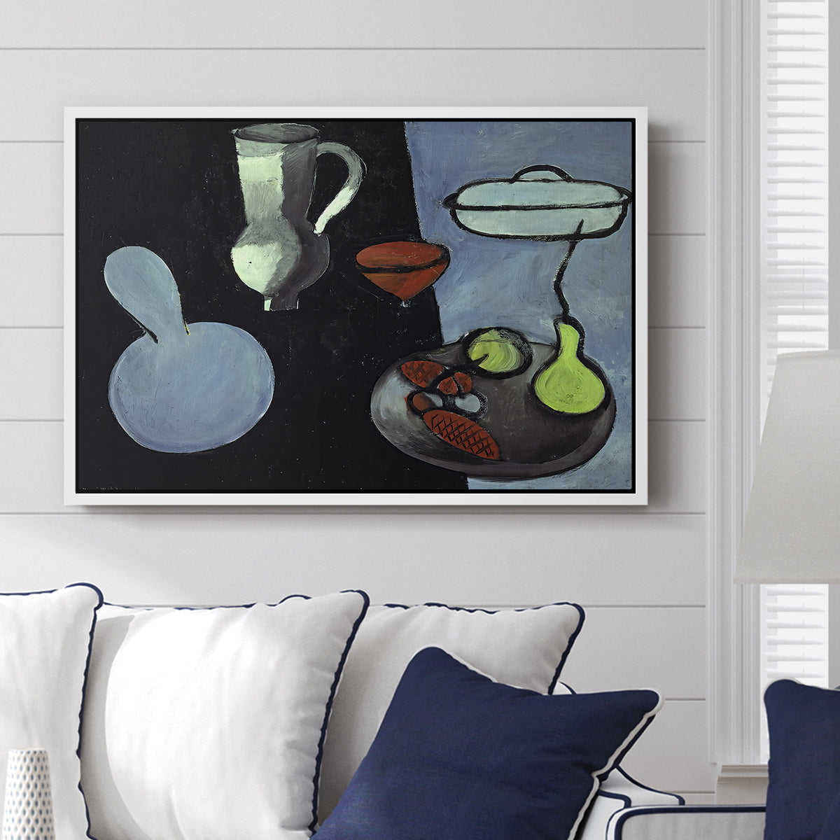 The Gourds (Les coloquintes), 1916 - Floater Framed Canvas Print
