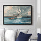 Sloop, Nassau, 1899 - Floater Framed Canvas Print