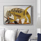 Cat Eating a Bird, 1939 - Floater Framed Canvas Print