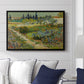 Garden at Arles, 1888 - Floater Framed Canvas Print