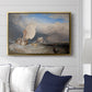 Fishing Boats with Hucksters Bargaining for Fish, 1837-1838 - Floater Framed Canvas Print