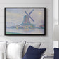 Mill of Edam (Moulin d'Edam), 1896 - Floater Framed Canvas Print