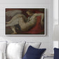 Leda and the Swan (16th-Century Version), c. 1530 - Floater Framed Canvas Print