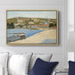 The Riverbank, Les Andelys, 1886 - Floater Framed Canvas Print