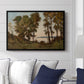 The Banks of the Allier, 1894 - Floater Framed Canvas Print