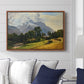 Mountains in Berchtesgaden - Floater Framed Canvas Print