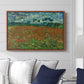 Field with Poppies, 1889 - Floater Framed Canvas Print