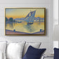 The Port at Sunset, Opus 236, Saint Tropez, 1892 - Floater Framed Canvas Print