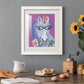 Unicorn III - Premium Framed Print - Distressed Barnwood Frame - Ready to Hang