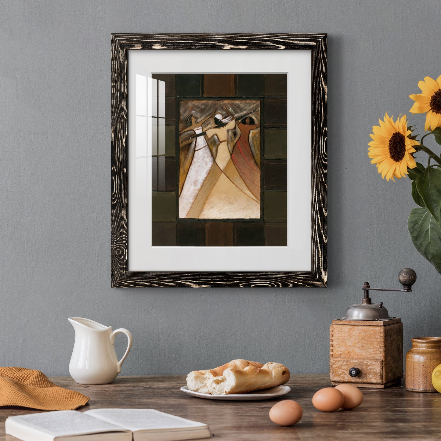 Divine Grace I - Premium Framed Print - Distressed Barnwood Frame - Ready to Hang