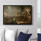 The Course of Empire: Destruction, 1836 - Floater Framed Canvas Print