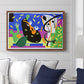 The Sorrows of the King, 1952 - Floater Framed Canvas Print