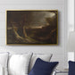 Tornado in an American Forest, 1835 - Floater Framed Canvas Print