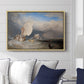 Fishing Boats with Hucksters Bargaining for Fish, 1837-1838 - Floater Framed Canvas Print