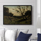 Morning in the Nievre, 1877 - Floater Framed Canvas Print