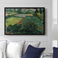Field with Poppies, Saint-Rémy, 1889 - Floater Framed Canvas Print
