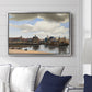 View of Delft, c. 1660-1661 - Floater Framed Canvas Print