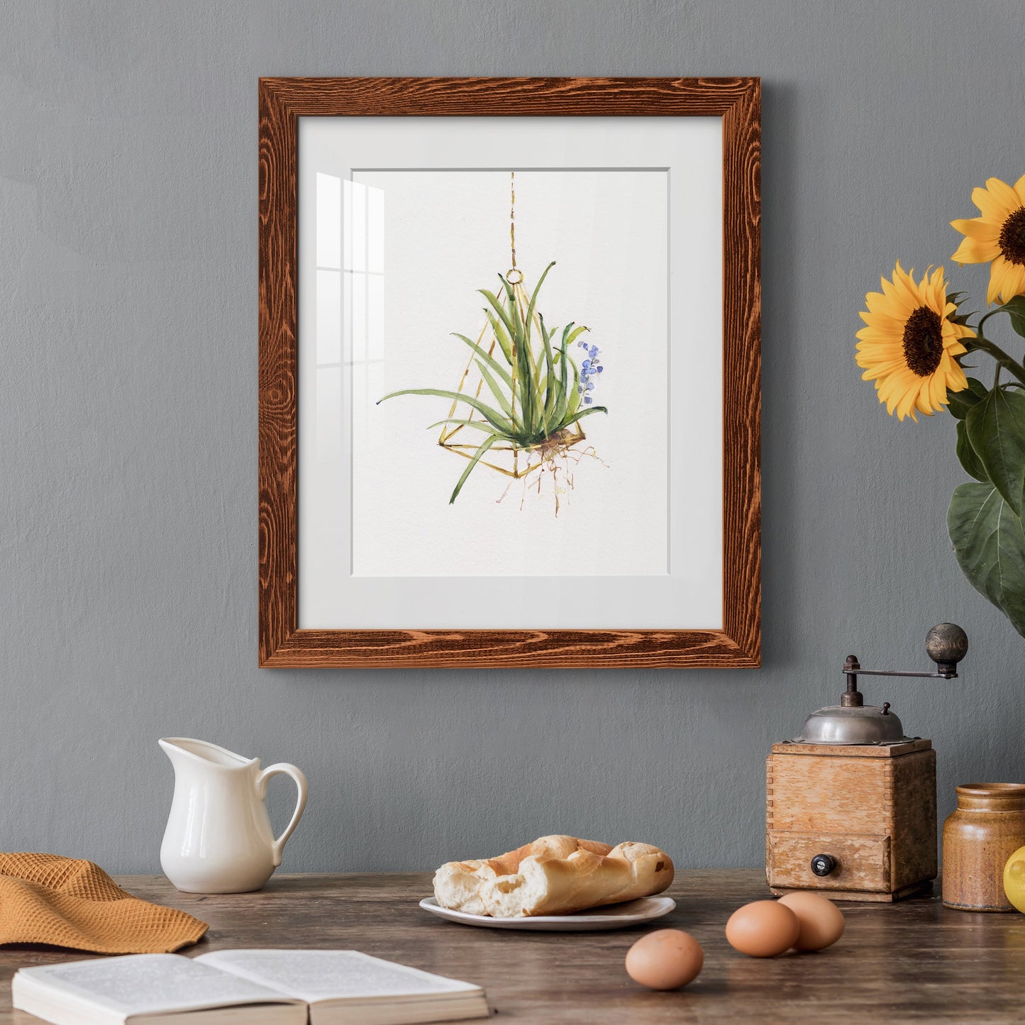 Gardenaire II - Premium Framed Print - Distressed Barnwood Frame - Ready to Hang