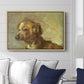 Cliper, the Artist's Dog, 1895 - Floater Framed Canvas Print