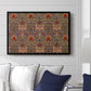 Snakeshead - Red/Cumin, c. 1876 - Floater Framed Canvas Print