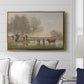 Cows in a Marshy Landscape, c. 1873-1874 - Floater Framed Canvas Print