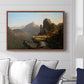 Scene from “The Last of the Mohicans”, 1827 - Floater Framed Canvas Print