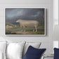 A Border Leicester Ewe, c. 1795-1800 - Floater Framed Canvas Print