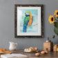 Island Parrot II - Premium Framed Print - Distressed Barnwood Frame - Ready to Hang