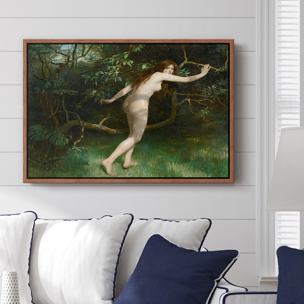 Eve, 1911 - Floater Framed Canvas Print