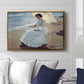 Clotilde on the Beach, 1904 - Floater Framed Canvas Print