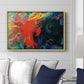 Fighting Forms, 1914 - Floater Framed Canvas Print