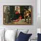 Madonna and Child with Saints Anthony of Padua and Roch, c. 1510 - Floater Framed Canvas Print