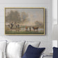 Cows in a Marshy Landscape, c. 1873-1874 - Floater Framed Canvas Print