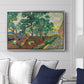 The Garden of Saint-Paul Hospital, 1889 - Floater Framed Canvas Print