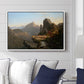 Scene from “The Last of the Mohicans”, 1827 - Floater Framed Canvas Print