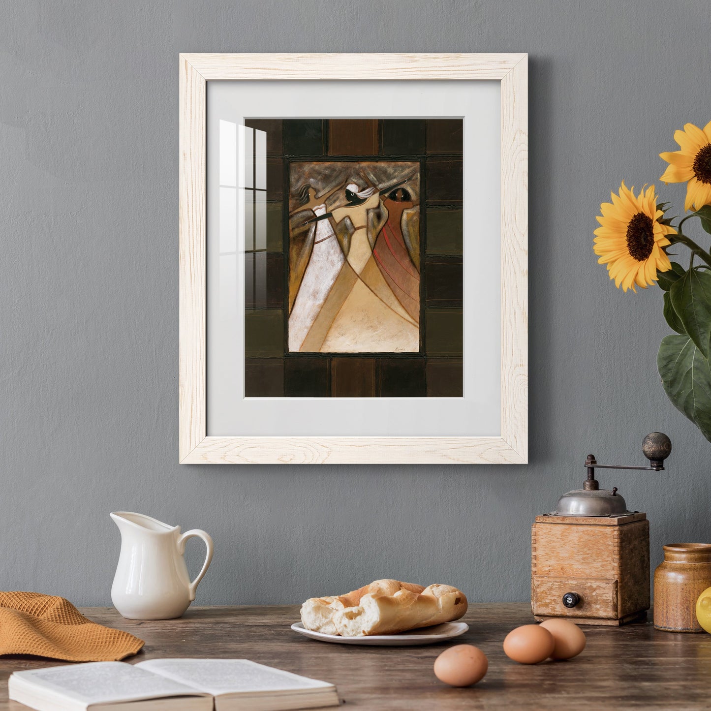 Divine Grace I - Premium Framed Print - Distressed Barnwood Frame - Ready to Hang