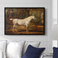 Grey Arabian Stallion, Property of Sir Watkin Williams-Wynn, c. 1817 - Floater Framed Canvas Print