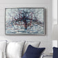 Horizontal Tree, 1912 - Floater Framed Canvas Print