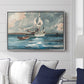 Sloop, Nassau, 1899 - Floater Framed Canvas Print