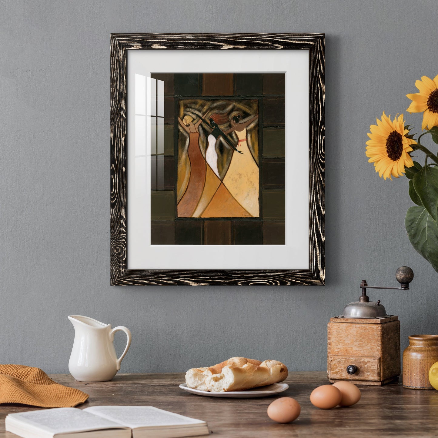 Divine Grace II - Premium Framed Print - Distressed Barnwood Frame - Ready to Hang