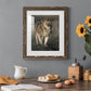 Morning Walk in Masai Mara - Premium Framed Print - Distressed Barnwood Frame - Ready to Hang