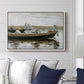 Boys in a Dory, 1873 - Floater Framed Canvas Print