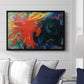Fighting Forms, 1914 - Floater Framed Canvas Print