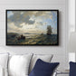 Fresh Breeze on the Norwegian Coast, 1876 - Floater Framed Canvas Print