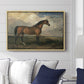 Eagle, A Celebrated Stallion, 1809 - Floater Framed Canvas Print
