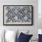 Watercolour for Printed Fabric Design: Wey, c. 1882-1883 - Floater Framed Canvas Print